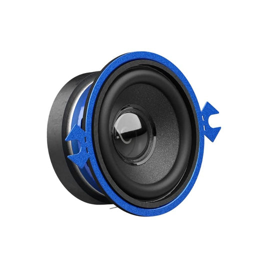 AudioControl PNW-275 2,75 Zoll Mitteltöner mit schwarzer Membran und blauem Montagering