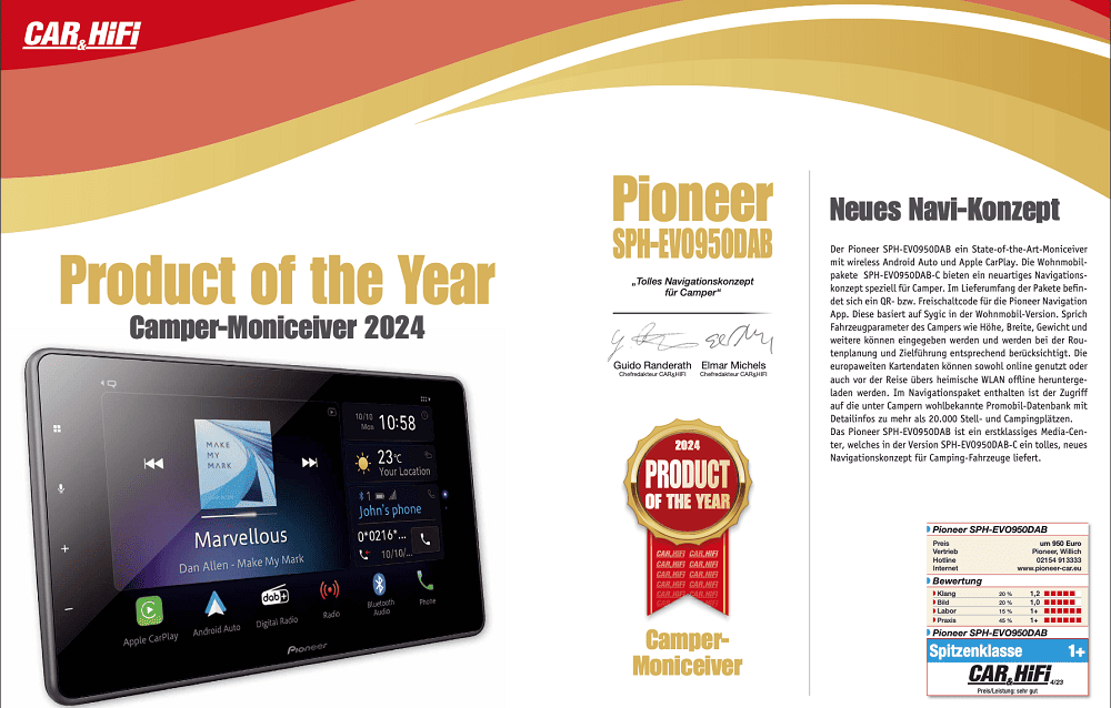 Pioneer SPH-EVO950DAB