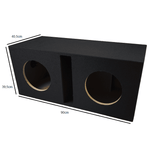 2x10" (25cm) Bassreflexgehäuse Mittelport