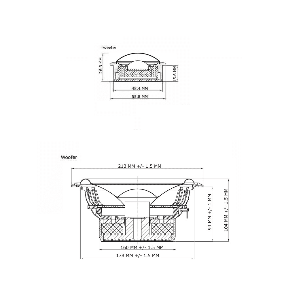 B² Audio REF82 - 2 Wege