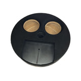 2x 8" Radmulden-Gehäuse