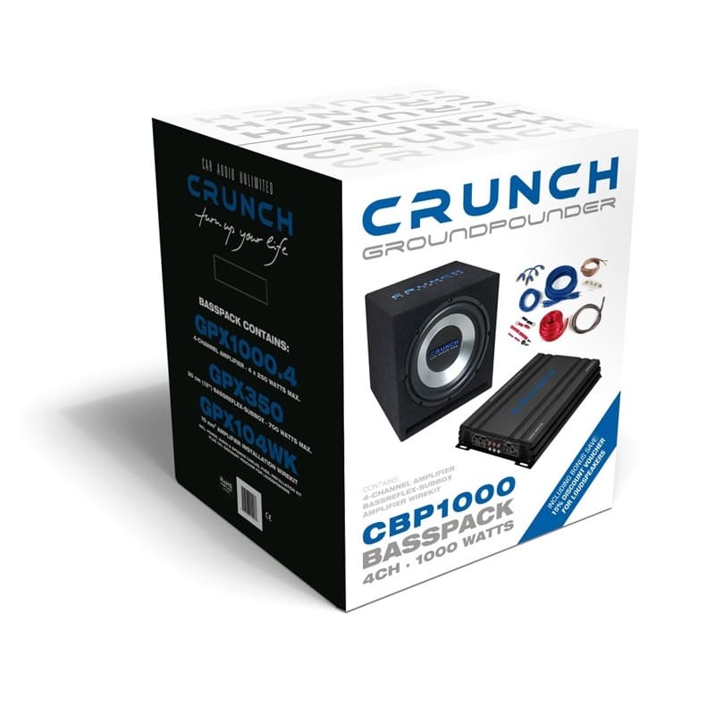Crunch CBP1000 Basspaket