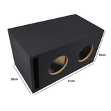 2x 8" (20cm) Bassreflexgehäuse