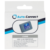Auto-Connect L1VMB Voltmeter Blau