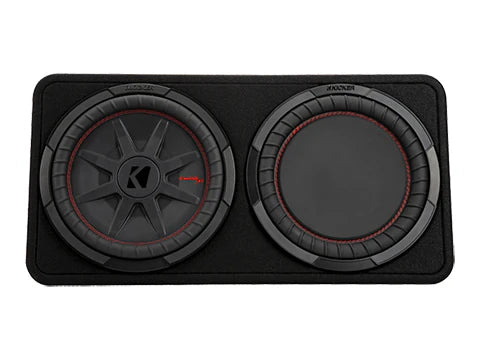 Kicker 12" 2 Ohm CompRT Loaded Subwoofer Box