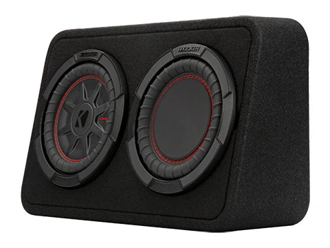 Kicker 8" 2 Ohm CompRT Loaded Subwoofer Box