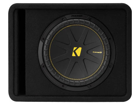 Kicker 12" 2 Ohm CompC Subwoofer Enclosure
