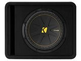Kicker 12" 2 Ohm CompC Subwoofer Enclosure