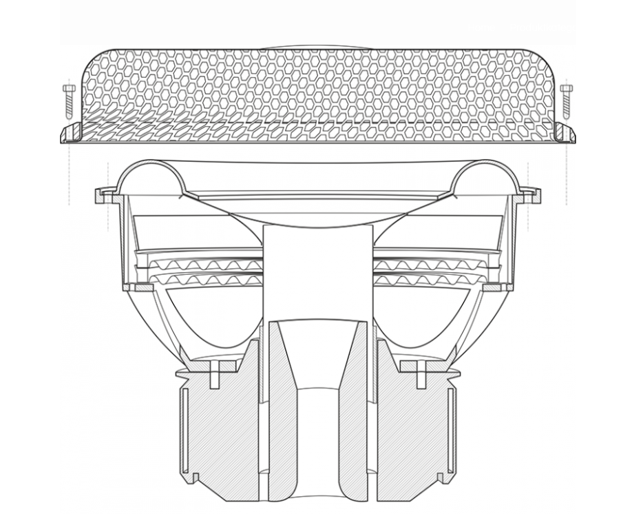 10" (25cm) GZ GRILL 10U