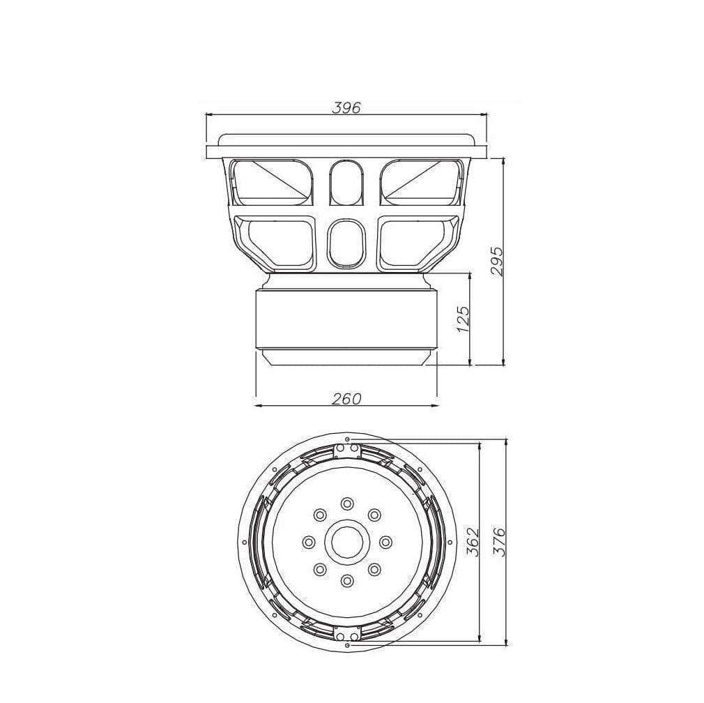 B² Audio Rampage 15" Elite Carbon