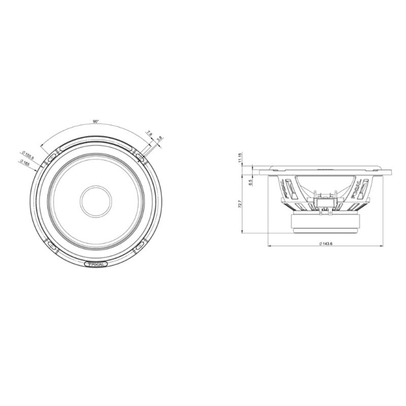 Focal FLAX EVO-Serie PS165FE