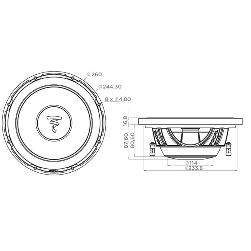 Focal FLAX EVO-Serie P25F SE