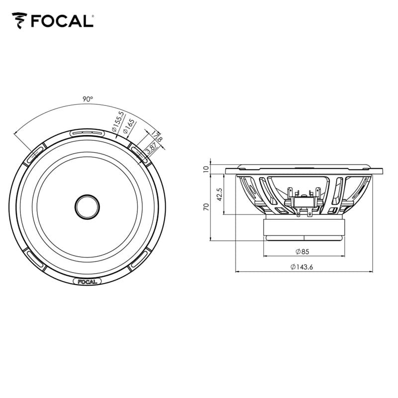 Focal SLATEFIBER-Serie PS165SF
