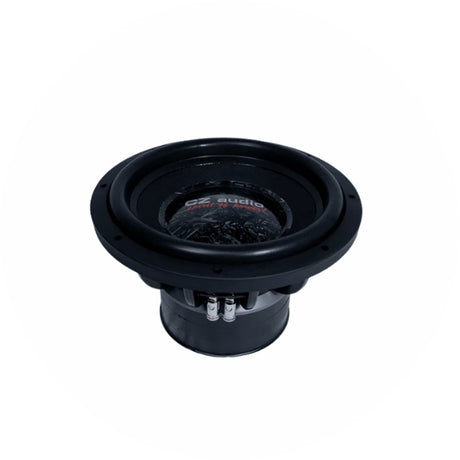 CZ Audio Subwoofer mit Carbon-Optik-Membran, Ansicht von schräg vorne
