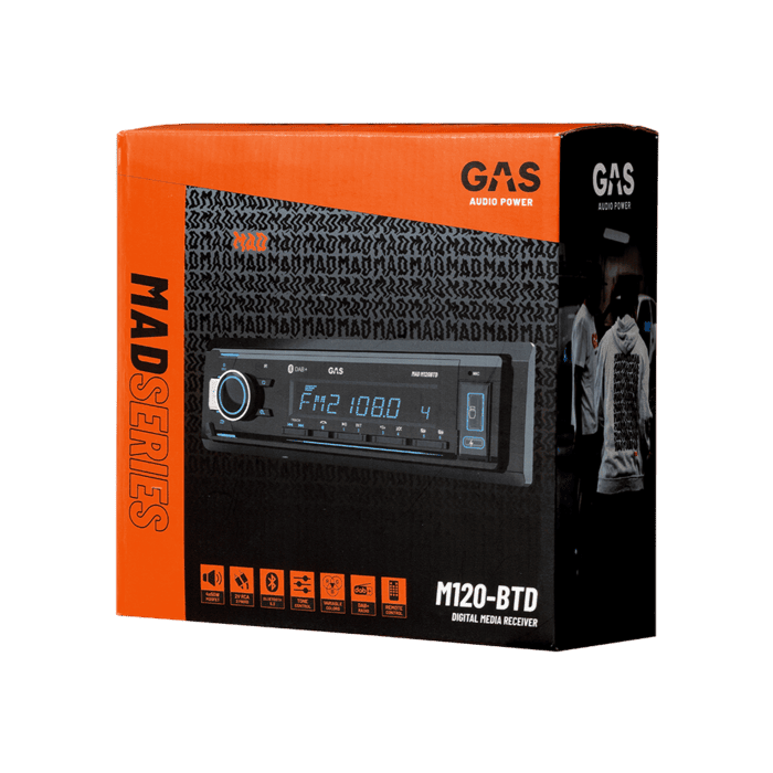 GAS Audio MAD M120-BTD