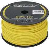 10mm² CCA Powerkabel Gelb