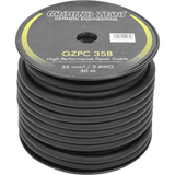 35mm² Powerkabel Schwarz CCA