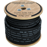 35mm² OFC Powerkabel Schwarz