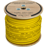 35mm² OFC Powerkabel Gelb