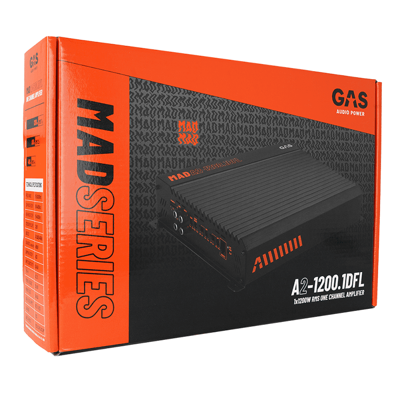 GAS Audio MAD A2-1200.1DFL