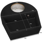 10" (25cm) Radmuldengehäuse