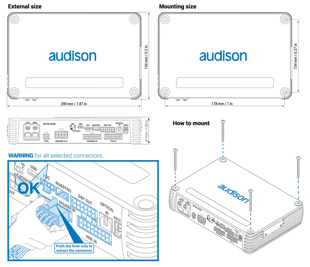 Audison AF C4.10 bit
