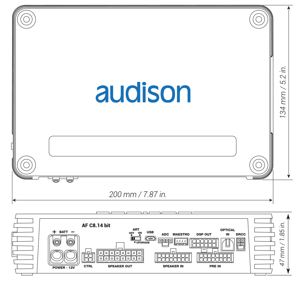 Audison AF C8.14 bit