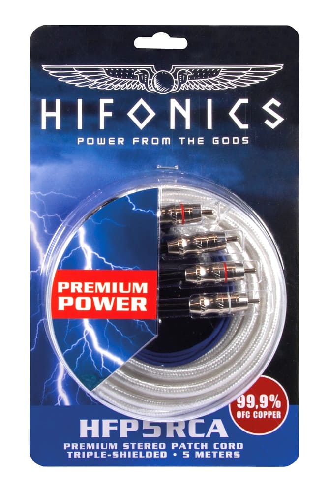 HiFonics HFP5RCA - 5 Meter