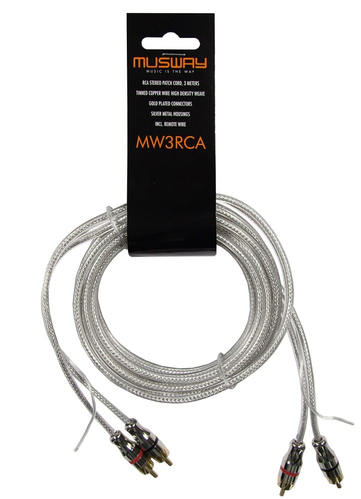 Musway MW3RCA - 3 Meter