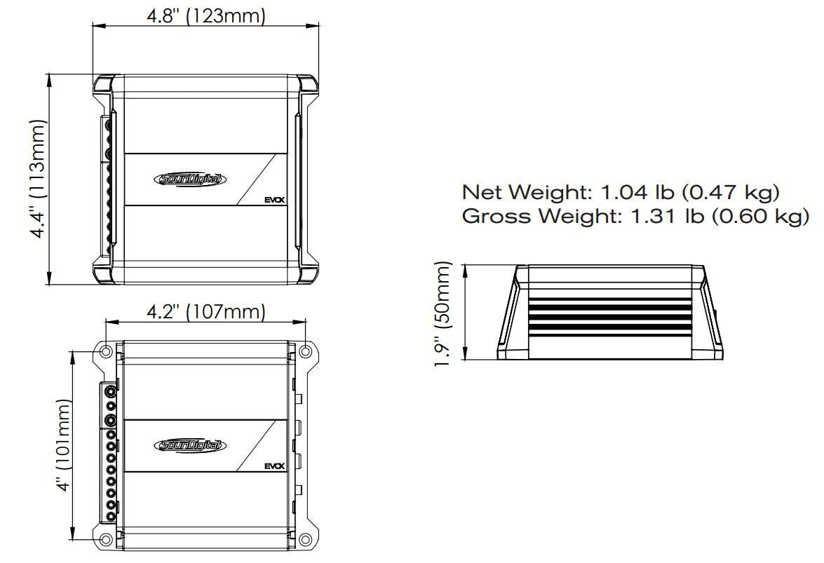 SounDigital 400.4Evo X2 - Basshead Store
